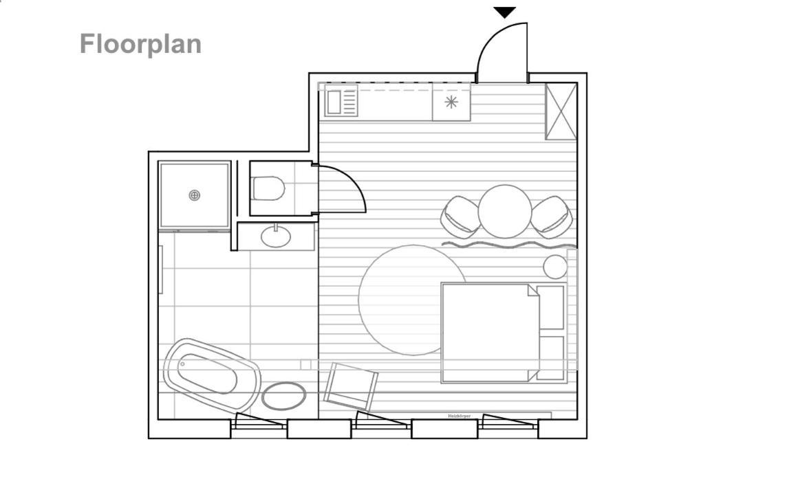 Zentrale 1-Zimmer-Ferienwohnung Mit Digitalem Check In Hof  Buitenkant foto