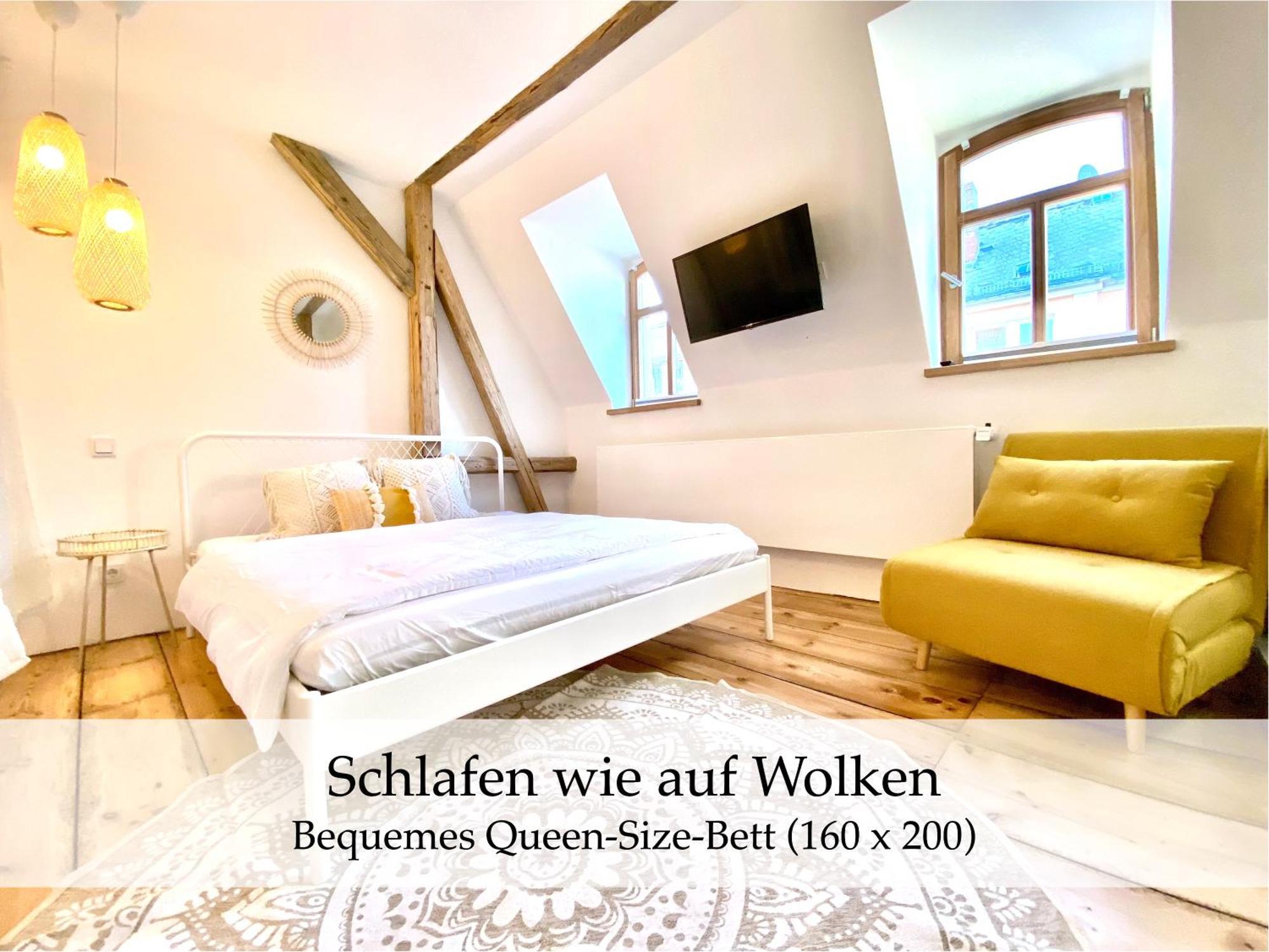 Zentrale 1-Zimmer-Ferienwohnung Mit Digitalem Check In Hof  Buitenkant foto